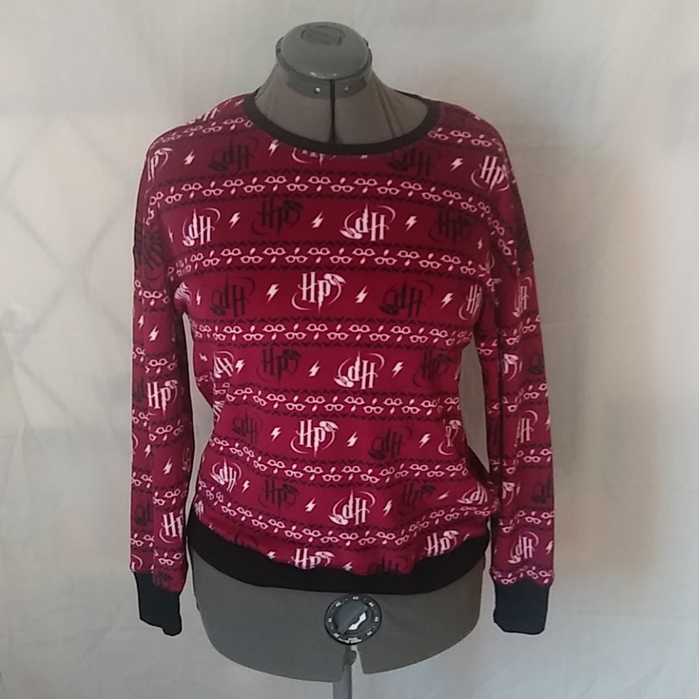 Maroon Harry Potter pj shirt